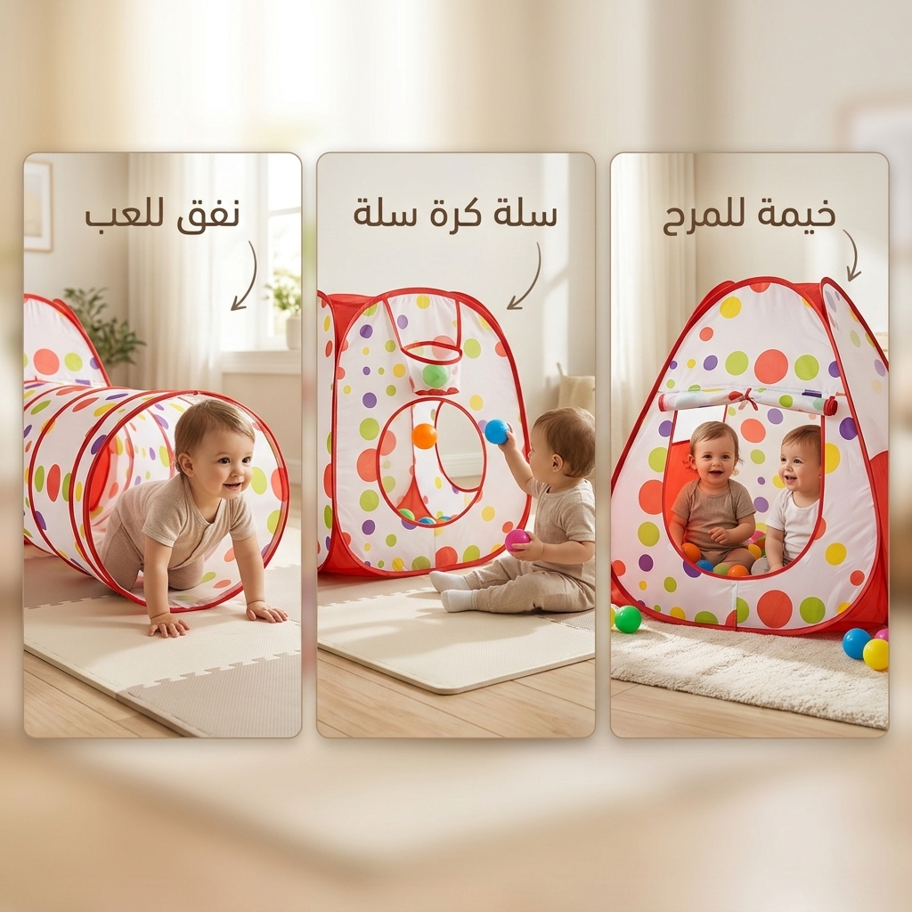  خيمة النفق للأطفال - الصورة 2