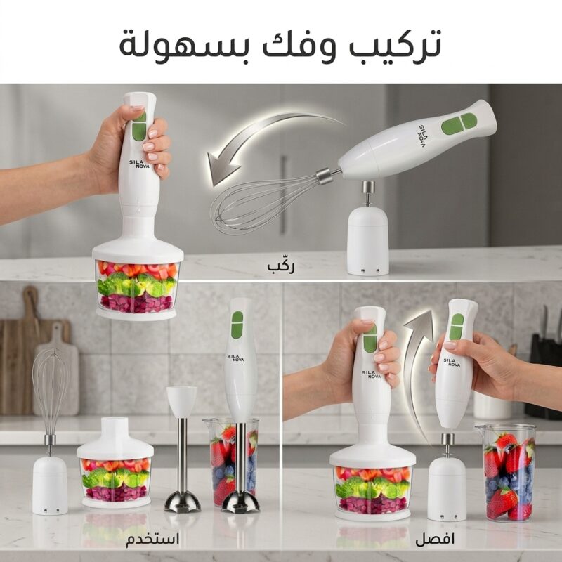 خـــلاط عامودي سيلانوفا 4في 1