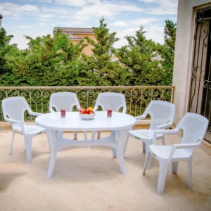 طاولة ديوان بيضاوي