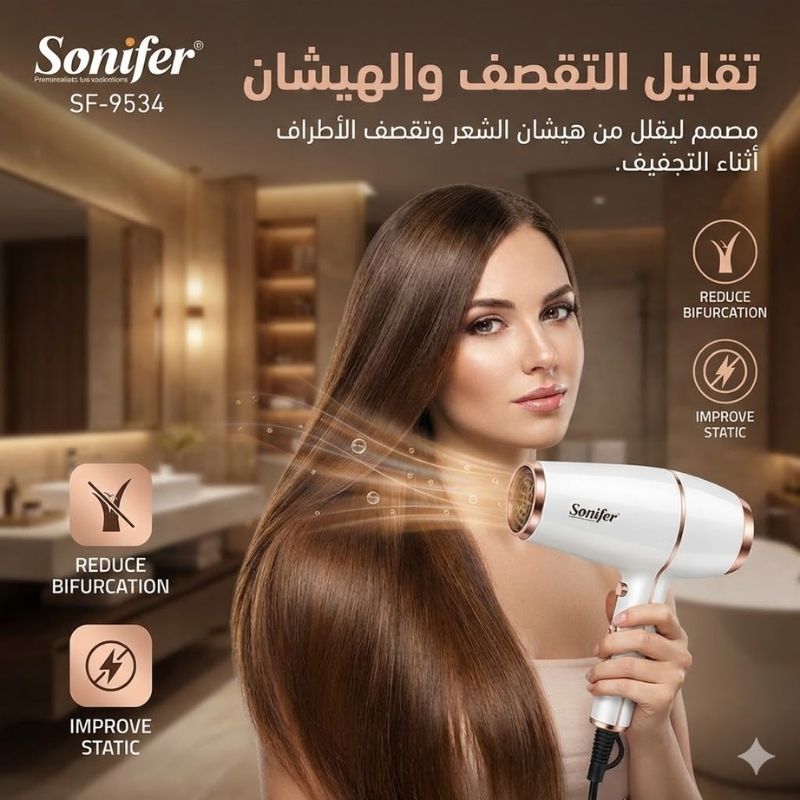 سشوار Sonifer - الصورة 4