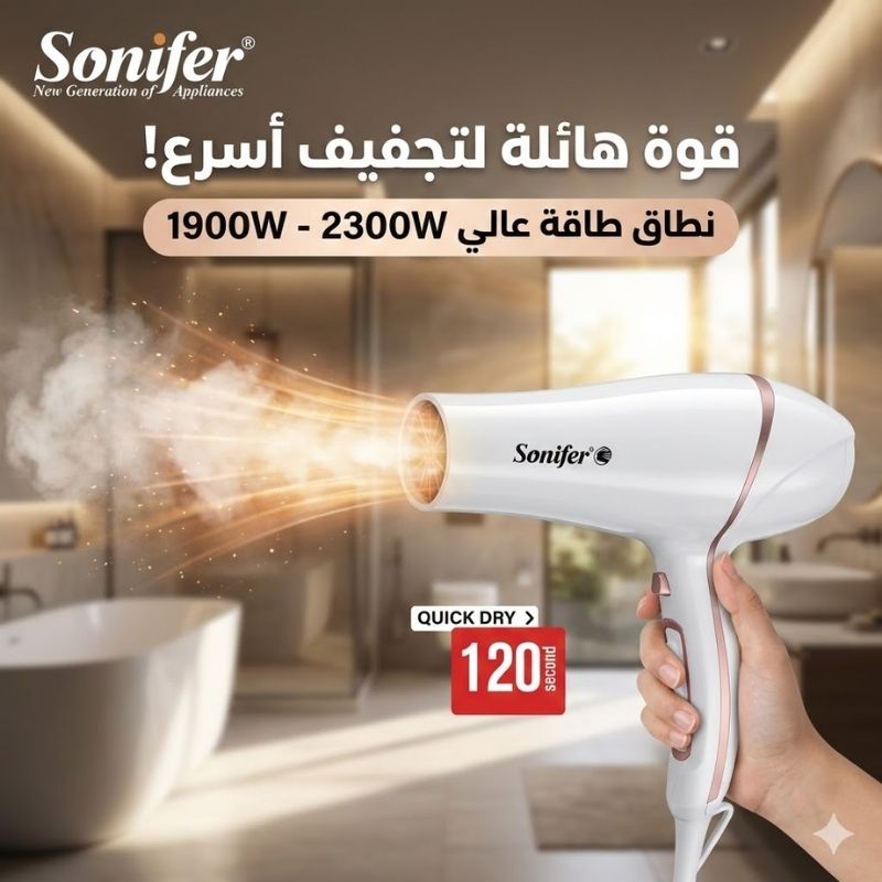 سشوار Sonifer - الصورة 7