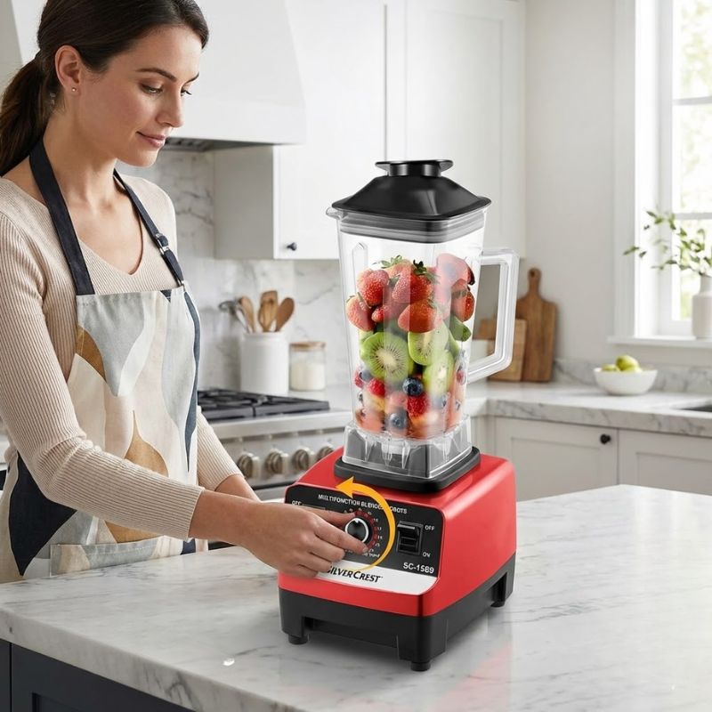 إبريق الخلاط والشفرات