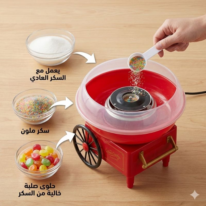 ماكنة غزل البنات