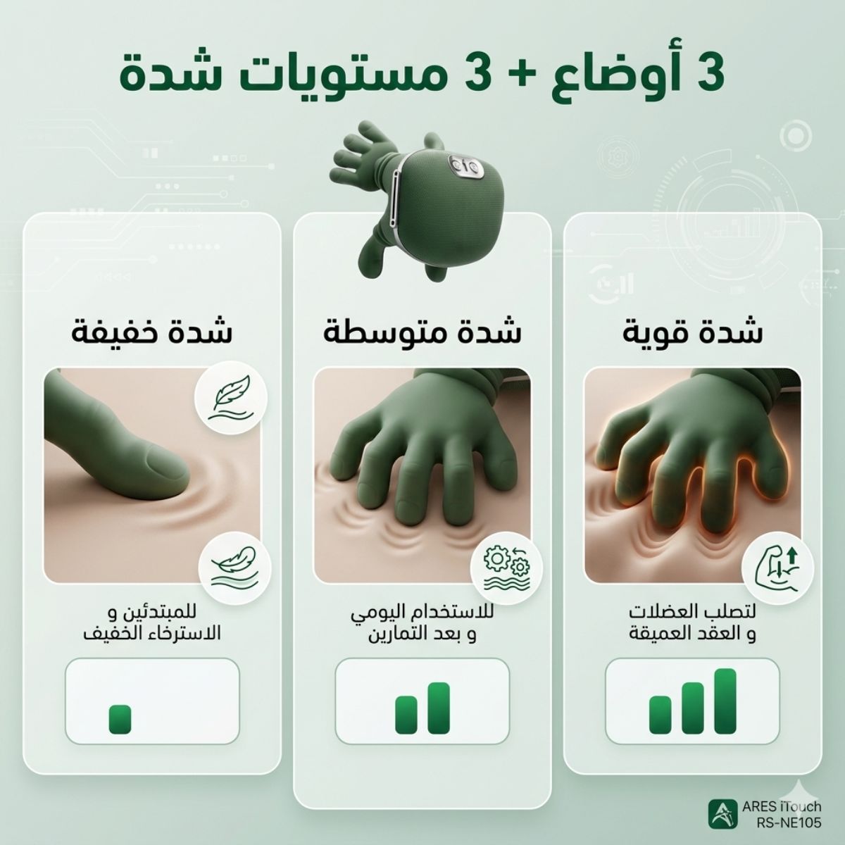 تصميم خفيف الوزن وحزام تثبيت