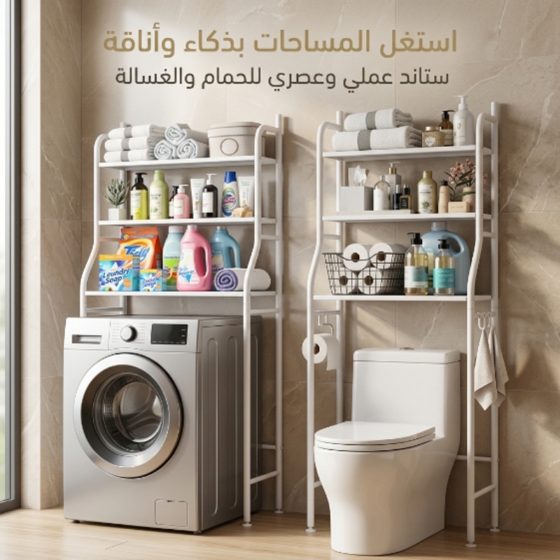 ستاند المرحاض والغسالة