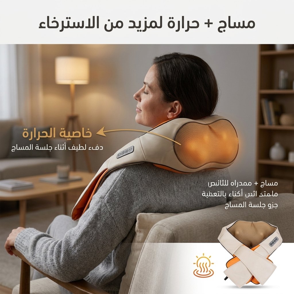 جهاز تدليك الرقبة والأكتاف - الصورة 4