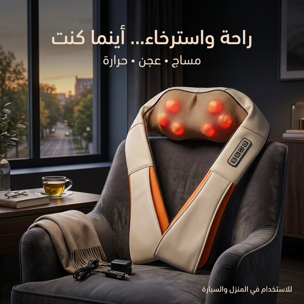 جهاز تدليك الرقبة والأكتاف - الصورة 8