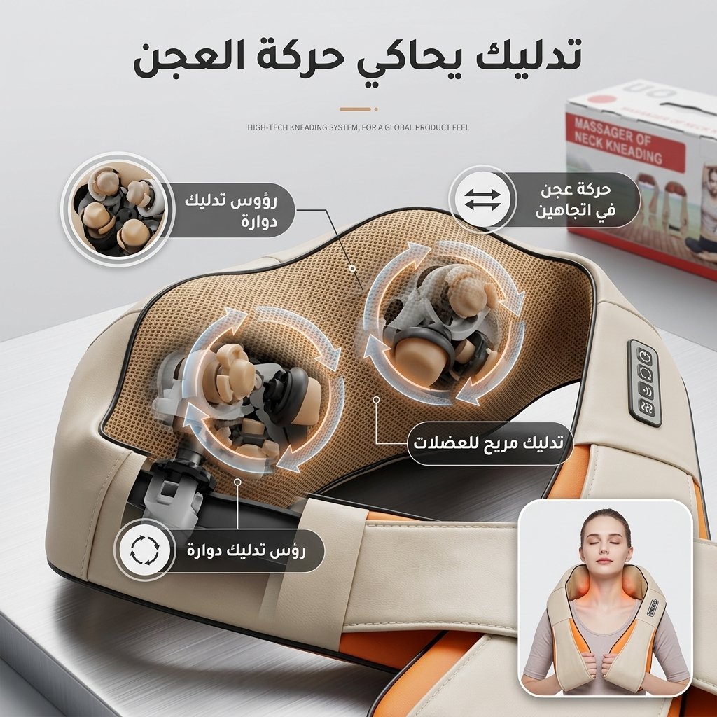 جهاز تدليك الرقبة والأكتاف - الصورة 7