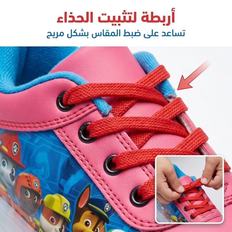 حذاء التزلج المضيء للأطفال 2 في 1