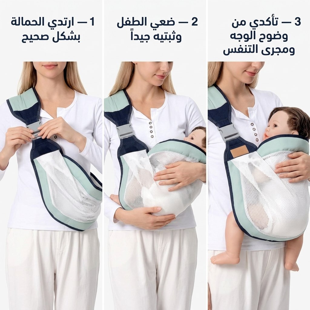 حمالة الأطفال - الصورة 4