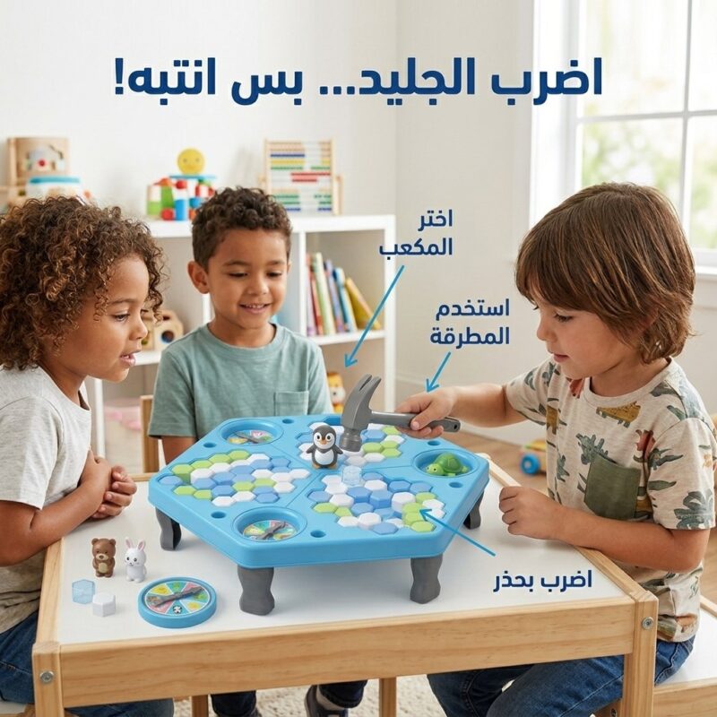 لعبة فخ الجليد العائلية