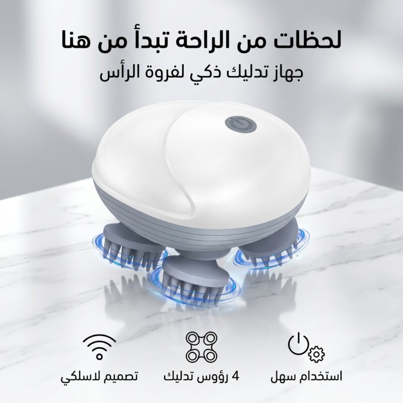 مدلك الرأس والرقبة  للاسترخاء