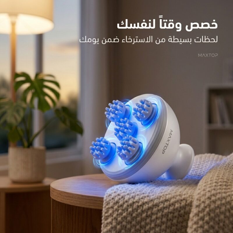 مدلك الرأس والرقبة  للاسترخاء
