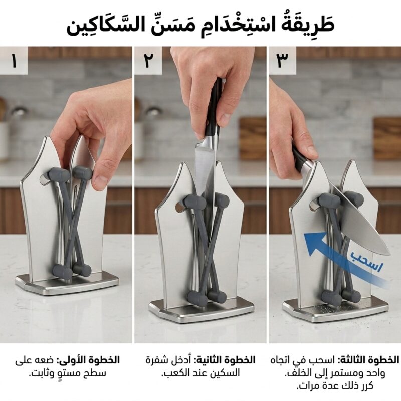 مسن سكاكين احترافي