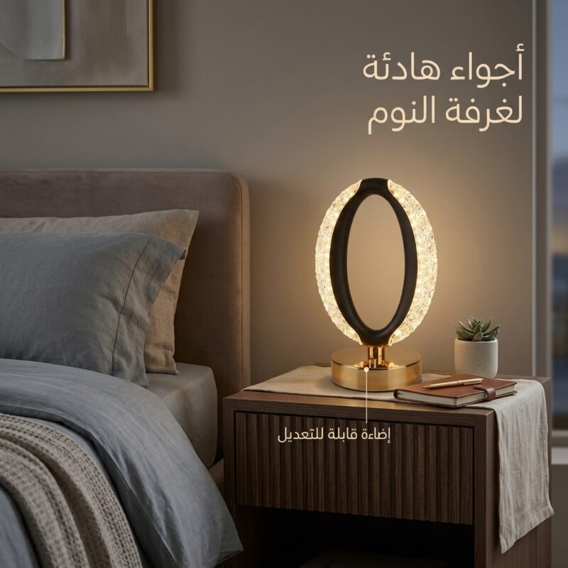 مصباح كريستال ديكوري