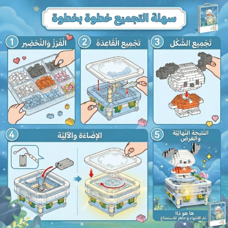 مكعبات بوتشاكو المضيئة - الصورة 7