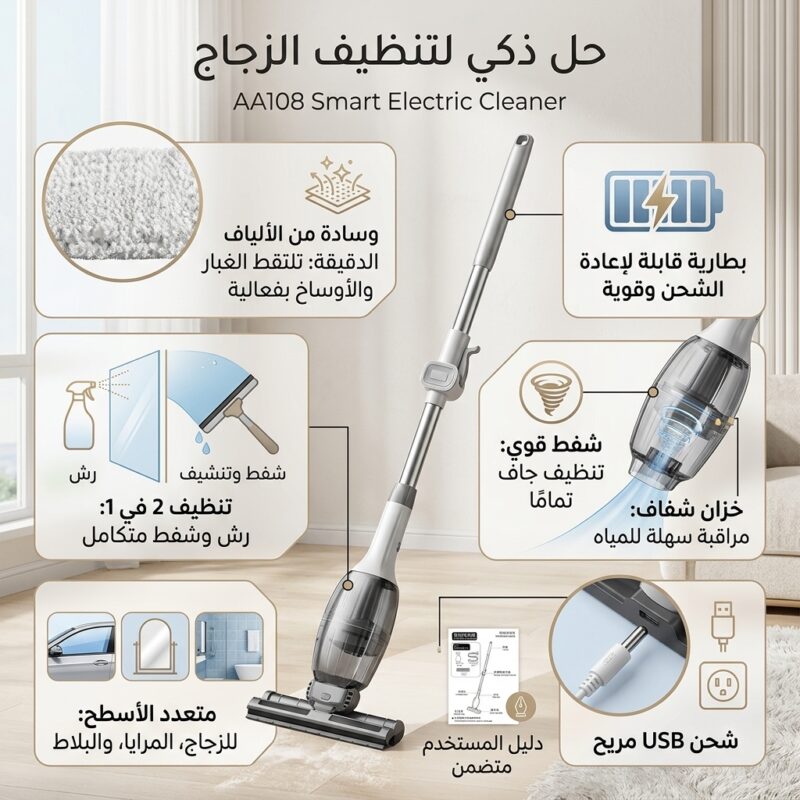 ممسحة الزجاج الذكية
