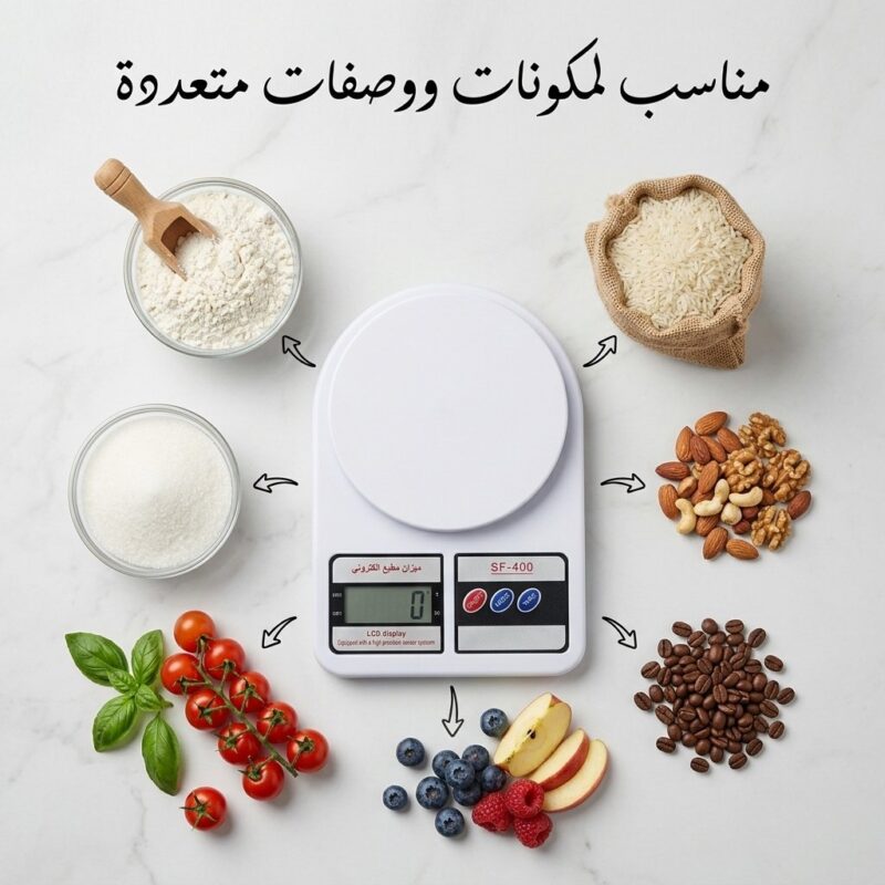 ميزان مطبخ إلكتروني