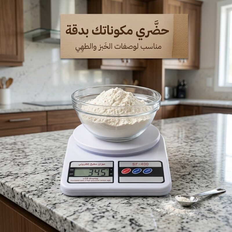 ميزان مطبخ إلكتروني