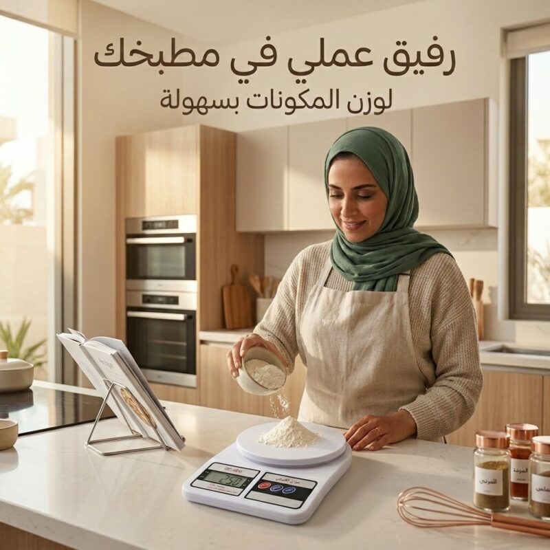ميزان مطبخ إلكتروني