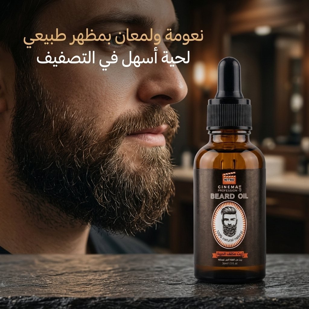ملمس حريري بدون دهنية